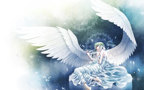 Ангел в белом платье