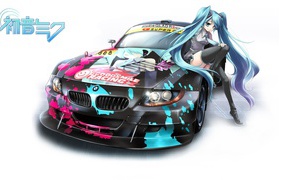 Девочка на автомобиле