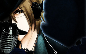 Парень с микрофоном