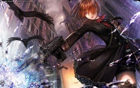 Воительница с воронами