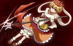 Девочка с копьем