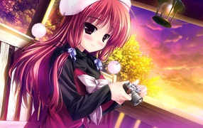 Девочка с фотоаппаратом