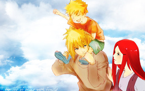 Ребенок на плечах отца