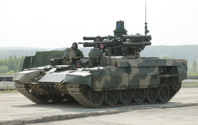 	   Russian armored vehicle
