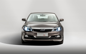 Красивый автомобиль Qoros 3 2014