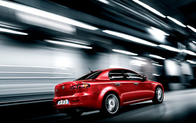 Автомобиль марки Alfa Romeo модели 159