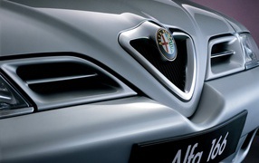 Design of the car Alfa Romeo 166 
