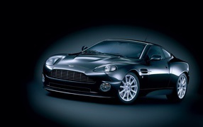 Beautiful car Aston Martin vanquish
