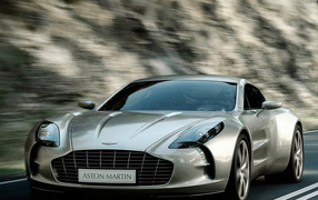 Design of the car Aston Martin one 77 