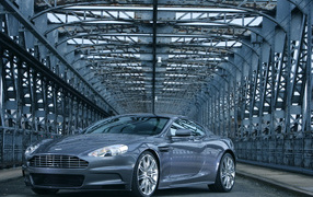 Test drive the car Aston Martin dbs 