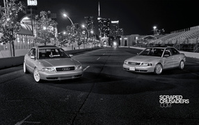 Красивый автомобиль Audi b5 в Москве