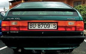 Дизайн автомобиля Audi 100