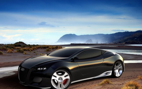 Черный Ауди