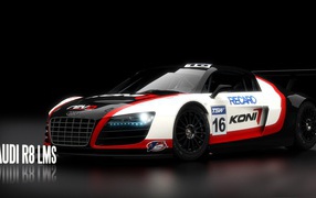 Автомобиль Audi R8 LMS