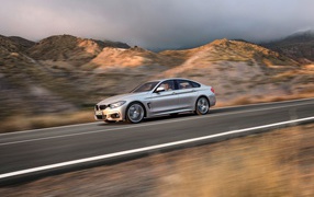Красивый автомобиль BMW 4-series 2014