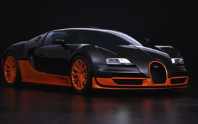 Спортивный Bugatti veyron
