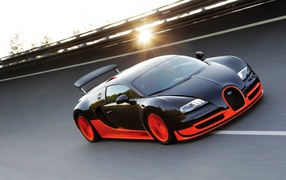 Спорт кар Bugatti veyron
