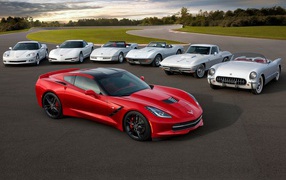 Надежный автомобиль Chevrolet Corvette 2014 года
