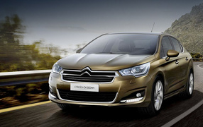 Citroen C4 в дороге