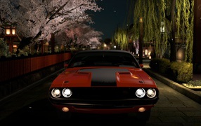 Красный Додж Гран