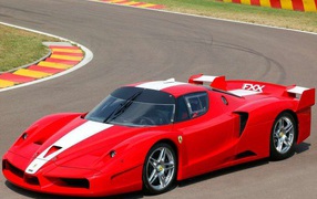 Гоночный Ferrari FXX