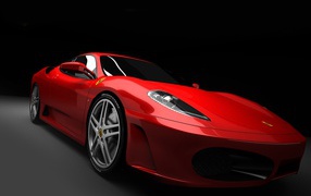 Ferrari f430 red