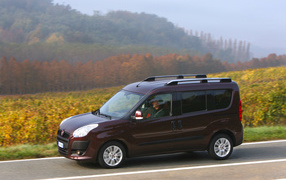 Красивый автомобиль Fiat Doblo в Москве