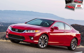 Красивый автомобиль Honda Accord 2013 в Москве