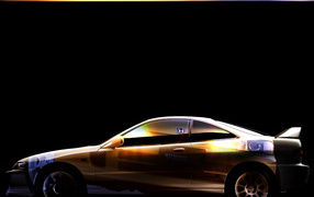 Красивый автомобиль Honda Prelude club в Москве