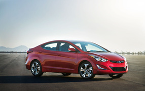 Автомобиль марки Hyundai модели Elantra 2014