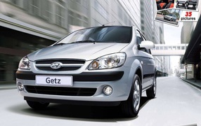 Автомобиль марки Hyundai модели Getz
