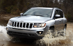 Jeep Compass in nature