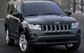 Jeep Compass in the city