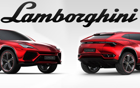 Красивый автомобиль Lamborghini Urus в Москве
