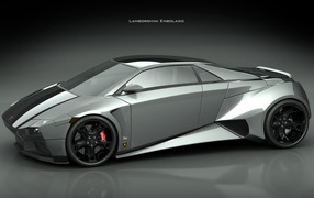 Автомобиль Lamborghini embolado