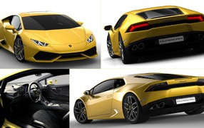 Новая машина Lamborghini Huracan