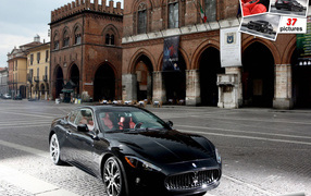 Красивый автомобиль Maserati Granturismo