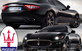 Car brand Maserati Granturismo model 