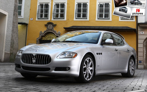 Автомобиль марки Maserati модели Quattroporte