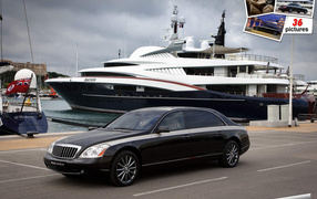  Красивый автомобиль Maybach  2014