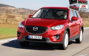 Красивый автомобиль Mazda CX 5 в Москве
