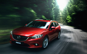 Тест драйв автомобиля Mazda 6