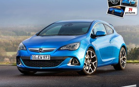 Красивый автомобиль Opel Astra в Москве