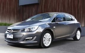 Design of the car Opel Astra 