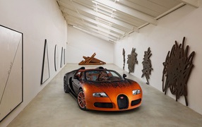 Автомобиль в галерее