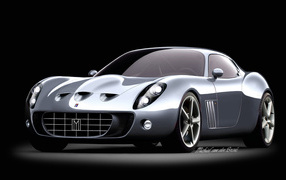 Красивый автомобиль Pontiac Solstice в Москве