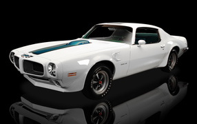 Красивый автомобиль Pontiac Trans Am