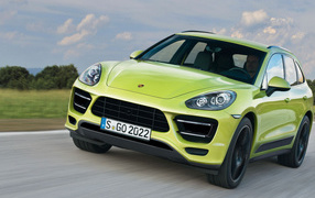 Porsche Macan в дороге