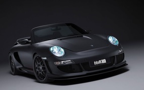 Черный Porsche gemballa