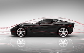 Супер кар Corvette mallett